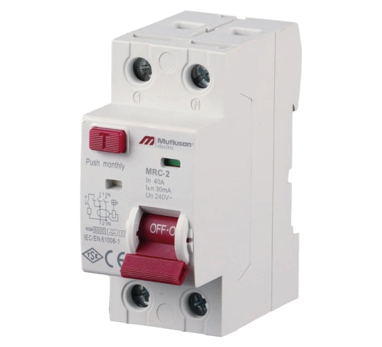 6KA AC 2P 30MA 40A Диференциален токов прекъсвач